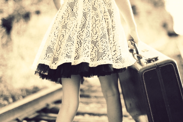 public-domain-images-free-stock-photos-black-white-vintage-suitcase-girl-railroadtracks-walking-1